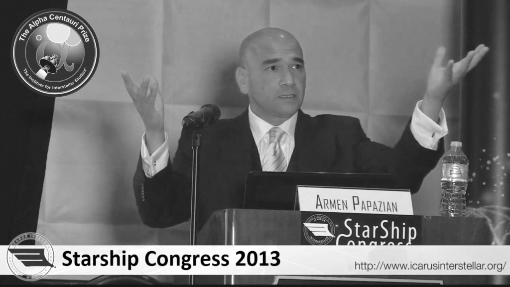 Starship Congress - Alpha Centauri Prize, 2013